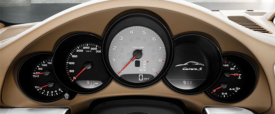 Porsche 911 Carrera 4S Tachometer 911 Carrera 4S TachoMeter