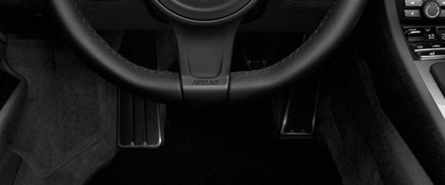 Porsche 911 Carrera 4 GTS Cabriolet Sun Visor with Vanity Mirror