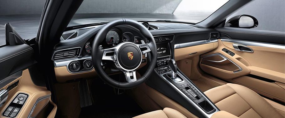 Dashboard View of 911 Targa 4 Dashboard View of 911 Targa 4