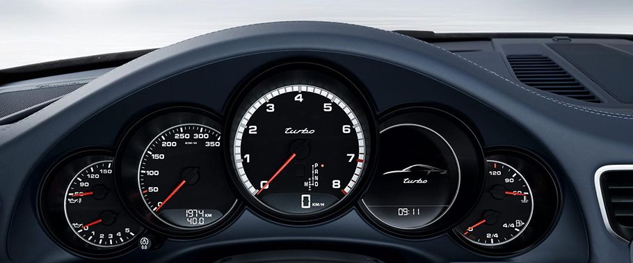 911 Turbo S cabriolet TachoMeter