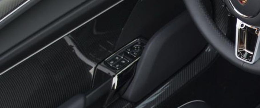 Porsche 918 Spyder Weissach Package Drivers Side In Side Door Controls