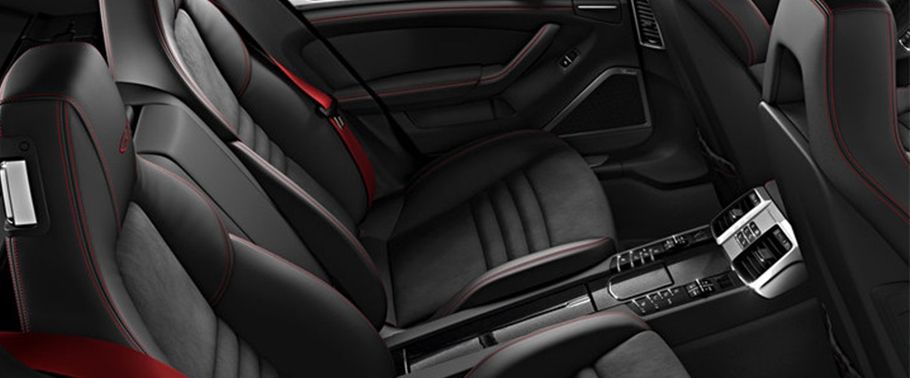 Porsche Panamera 4 Rear Seats