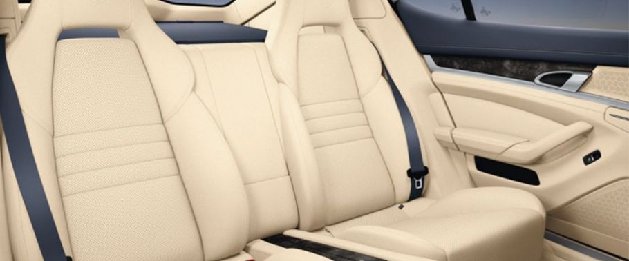 Porsche Panamera S Rear Seats