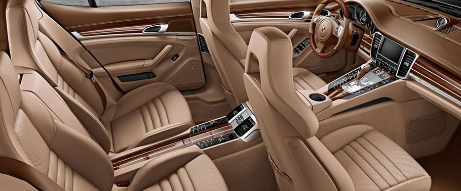 Porsche Panamera GTS Front And Rear Seats Together