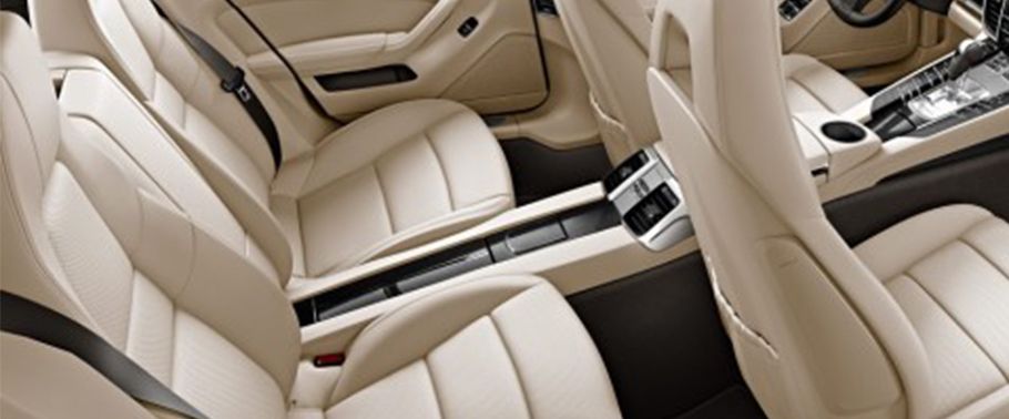 Porsche Panamera Turbo Rear Seats