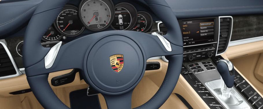 Porsche Panamera Turbo Steering Wheel