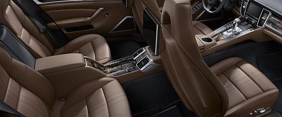 Porsche Panamera Exclusive Series Front And Rear Seats Together