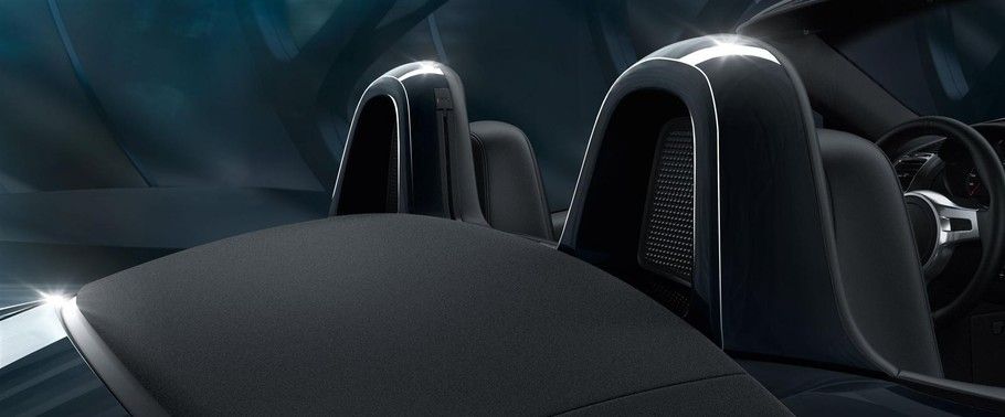 Boxster Black Edition Front Seat Headrest