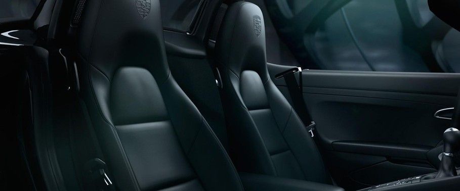Boxster Black Edition Front Seats
