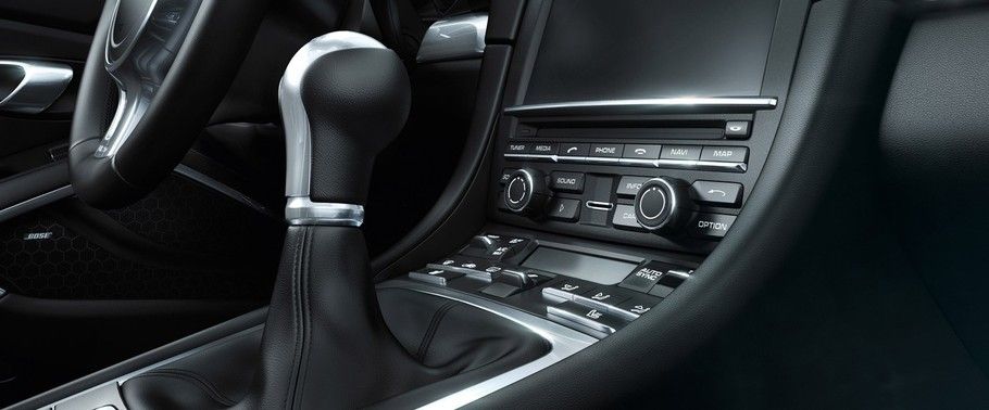 Porsche Boxster Black Edition Gear Shifter