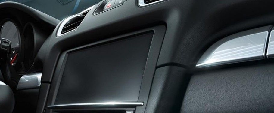 Boxster Black Edition touch screen