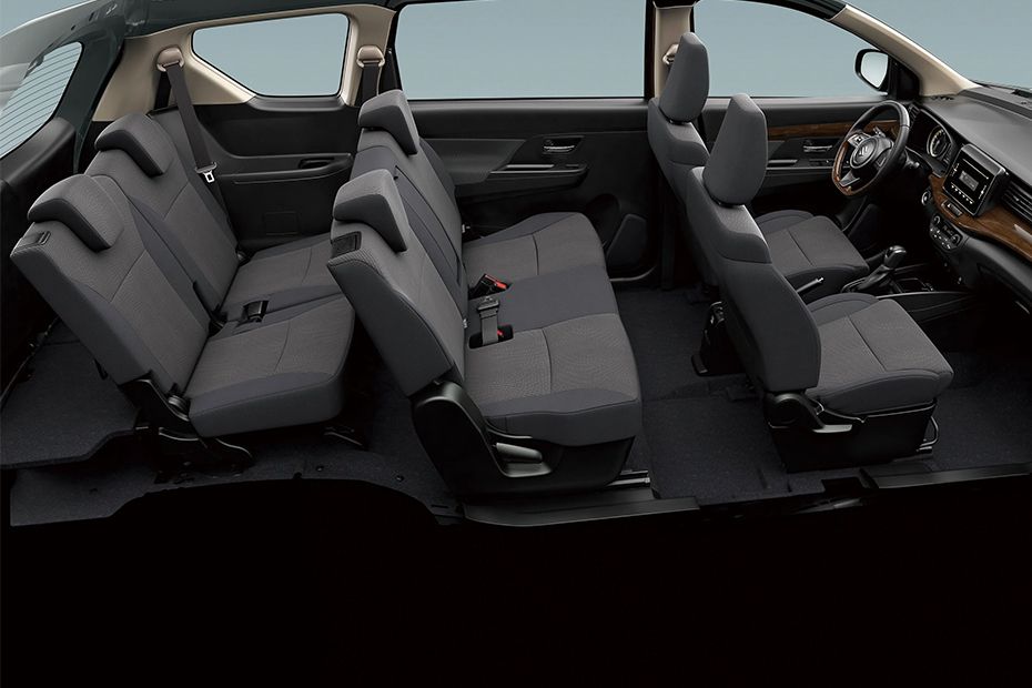Suzuki Ertiga Front And Rear Seats Together