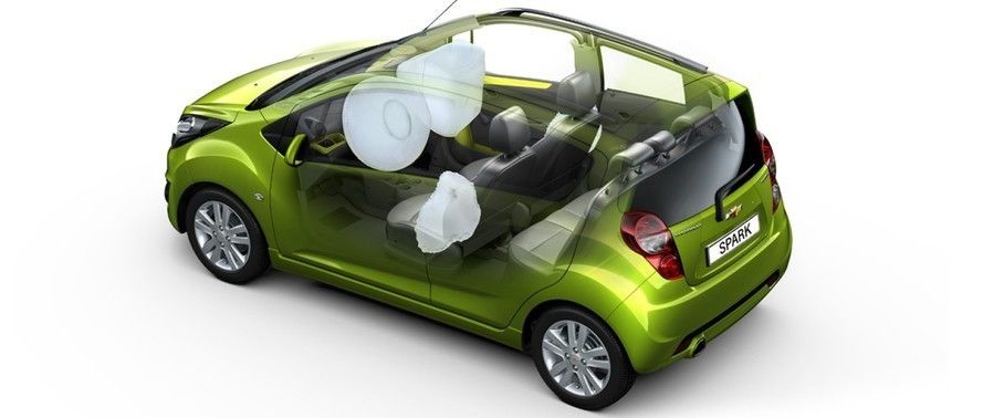 Chevrolet Spark (2011-2016) AirBags View