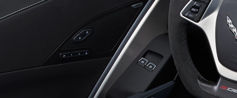 Chevrolet Corvette Z06 Drivers Side In Side Door Controls