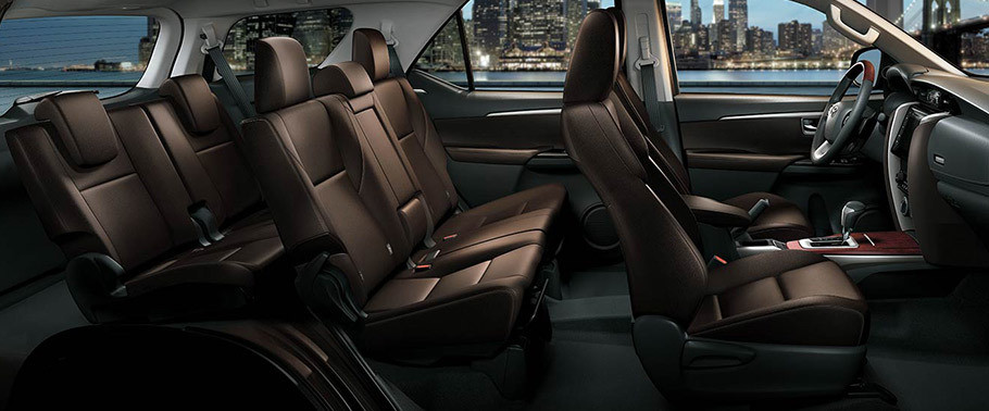 Toyota Fortuner Front And Rear Seats Together Toyota Fortuner Front And Rear Seats Together
