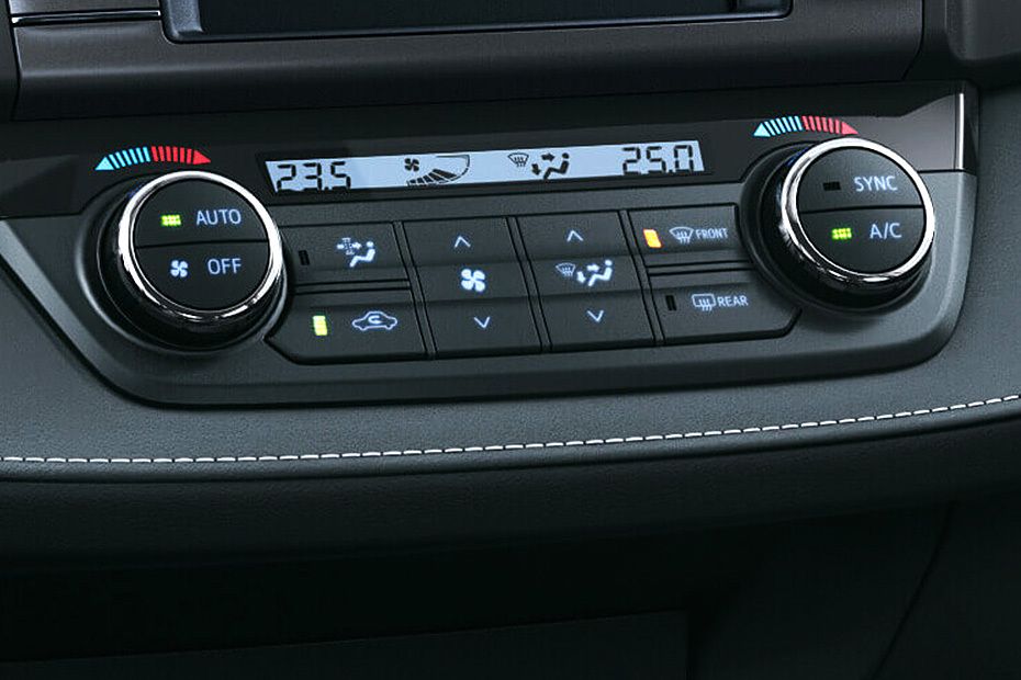 Toyota RAV4 (2017-2018) Front Ac Controls Front AC Controls of Toyota RAV4 (2017-2018)