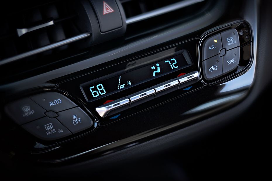 Toyota C-HR Front Ac Controls Toyota C-HR Front Ac Controls