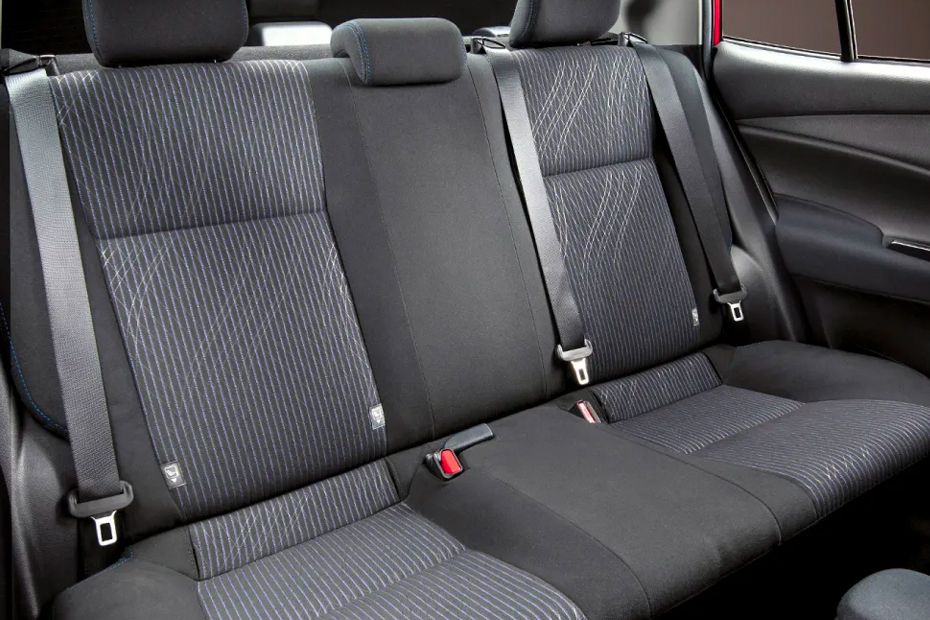 Toyota Vios Rear Seats