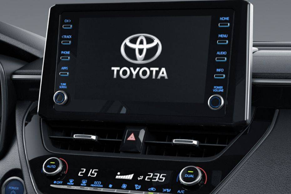 Corolla Cross touch screen Corolla Cross touch screen
