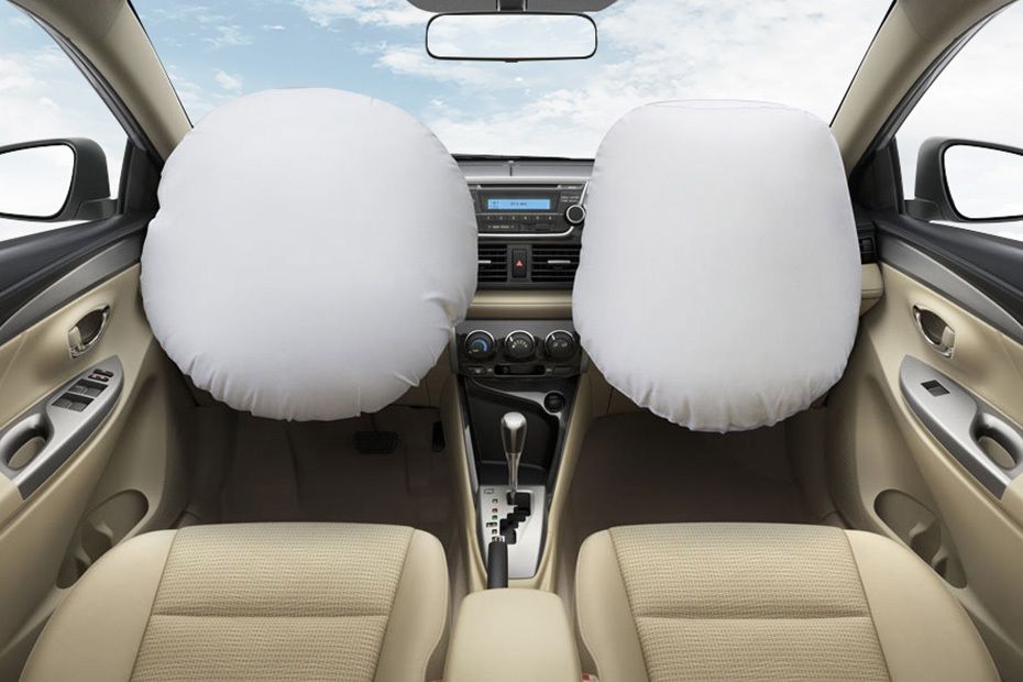 Toyota Vios (2017-2018) Airbags View
