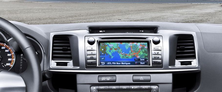 Front AC Controls of Toyota Hilux (2005-2015)