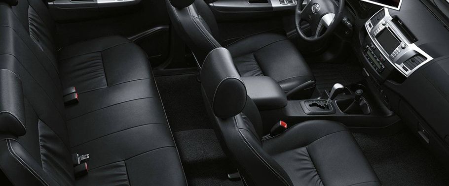 Toyota Hilux (2005-2015) Front And Rear Seats Together