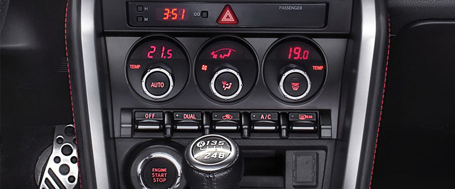 Toyota 86 (2012-2016) Front Ac Controls Toyota 86 (2012-2016) Front Ac Controls