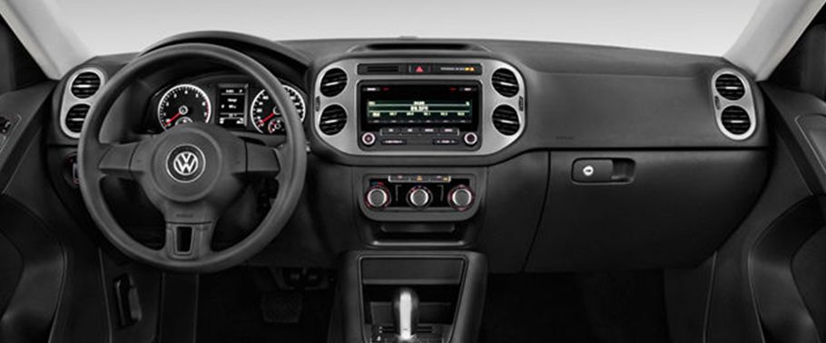 Dashboard View of Tiguan 2015