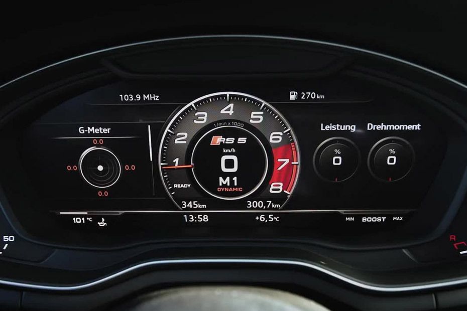 Audi RS5 Coupe Tachometer