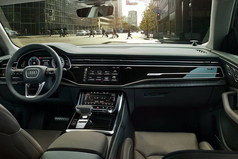 Audi Q8 Dashboard View