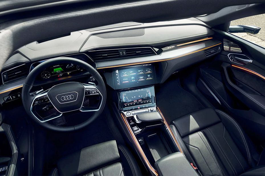 Audi E-Tron Dashboard View