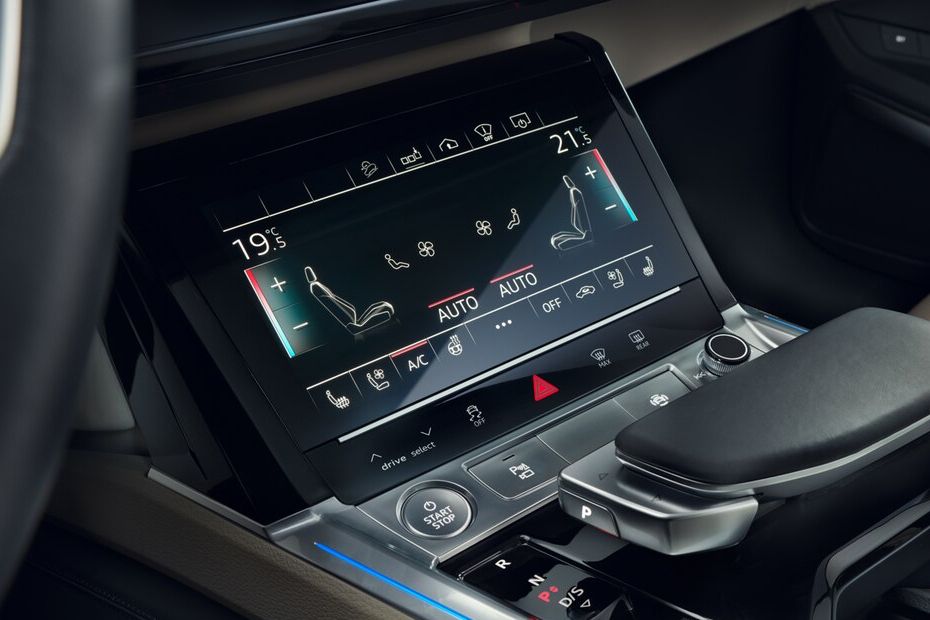 Audi E-Tron Front Ac Controls