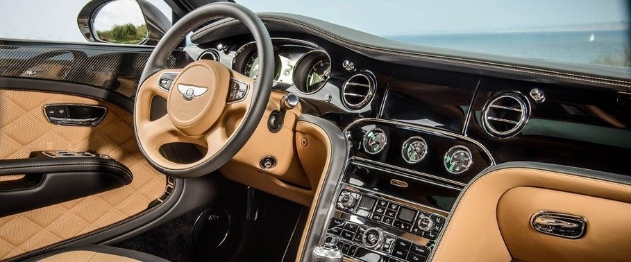 Dashboard View of Mulsanne Speed