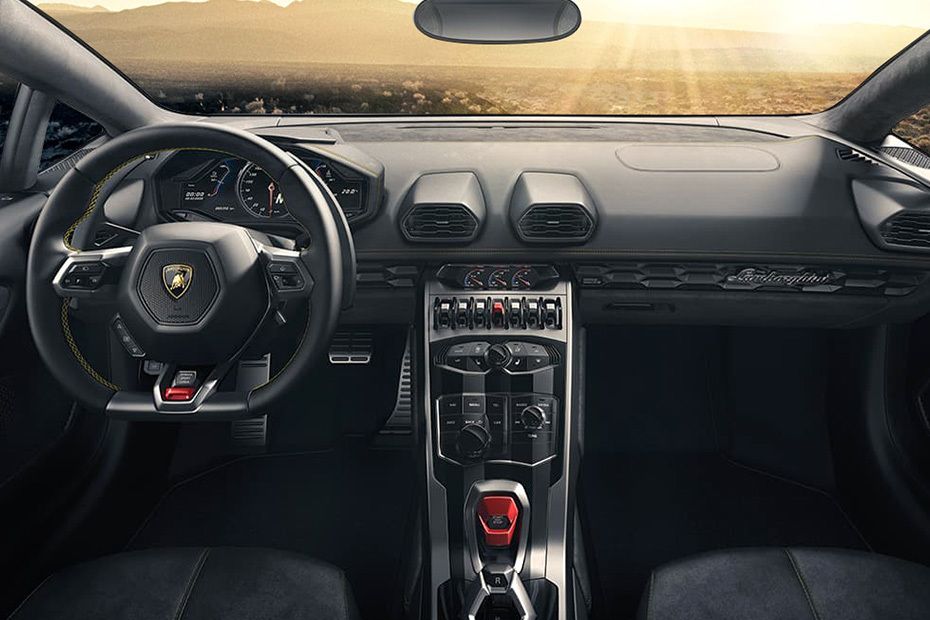 Lamborghini Huracan Dashboard View