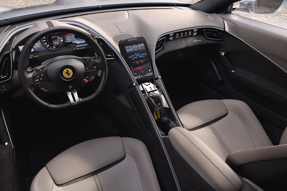 Ferrari Roma Dashboard View Dashboard View of Roma