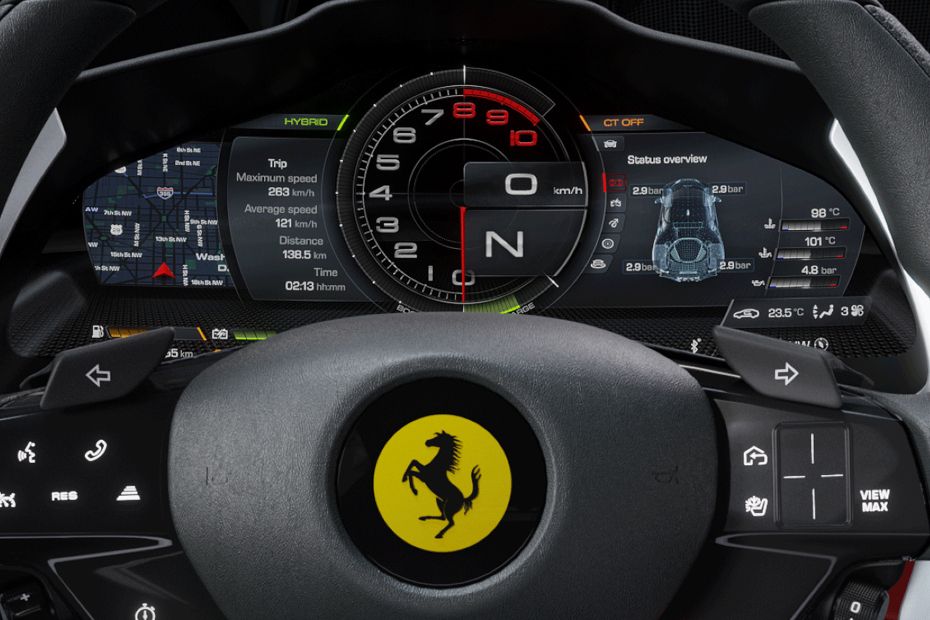 Ferrari SF90 Stradale Tachometer