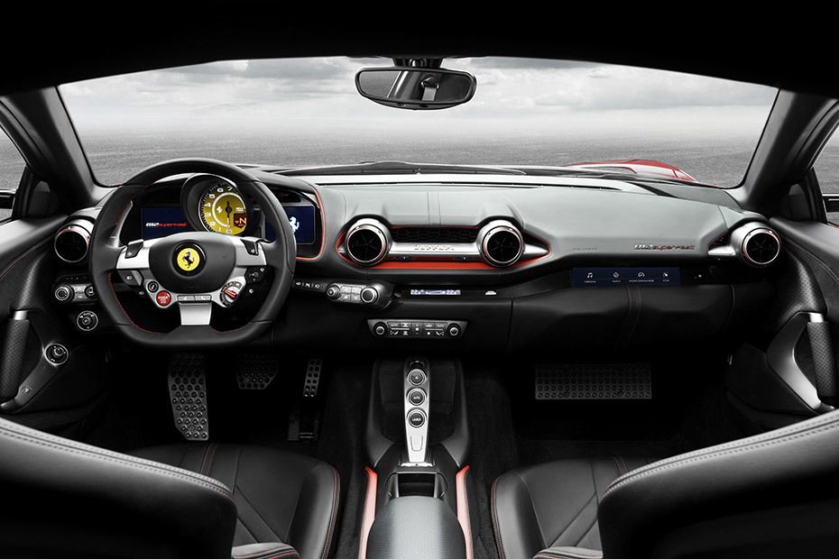 Ferrari 812 Superfast Dashboard View