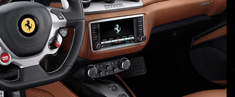 Side AC Controls of Ferrari California T