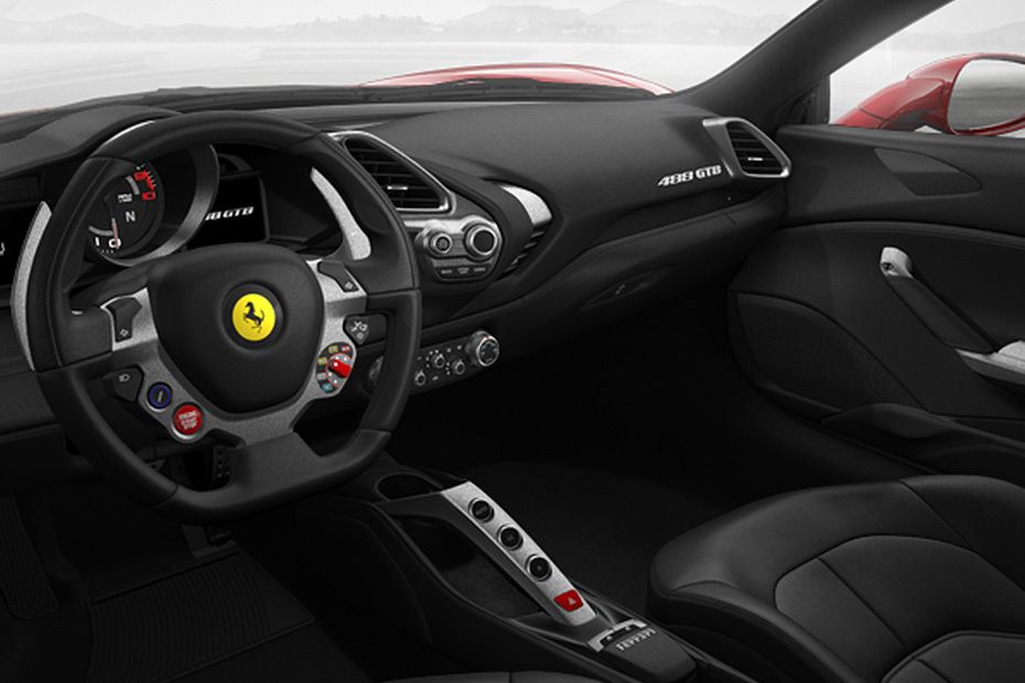 Ferrari 488 (2023) interior | Parkers