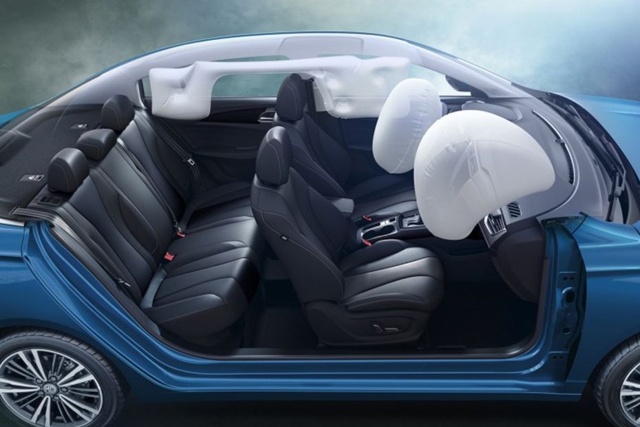 MG 5 Airbags View