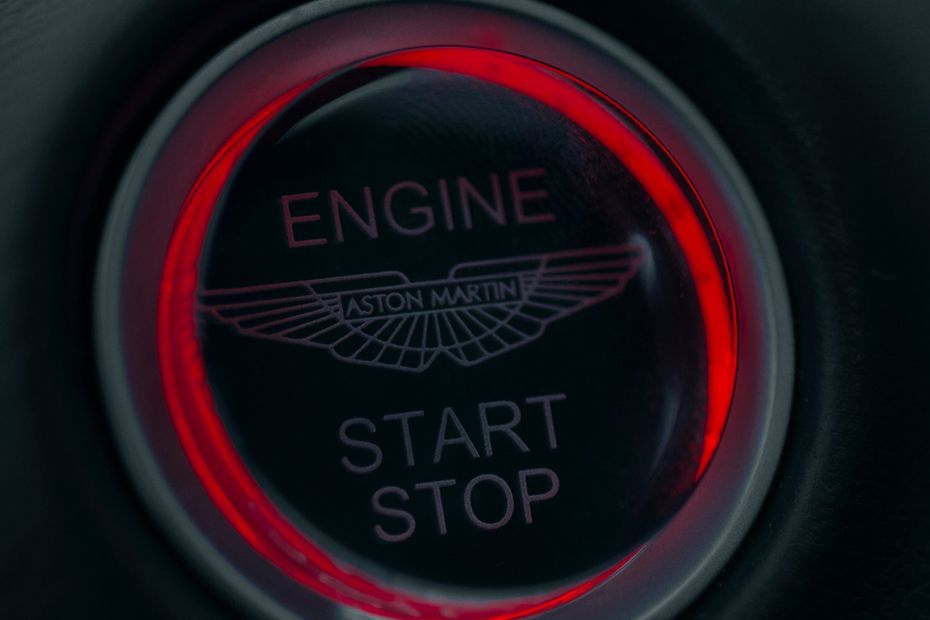 Aston Martin DBX Engine Start Stop Button