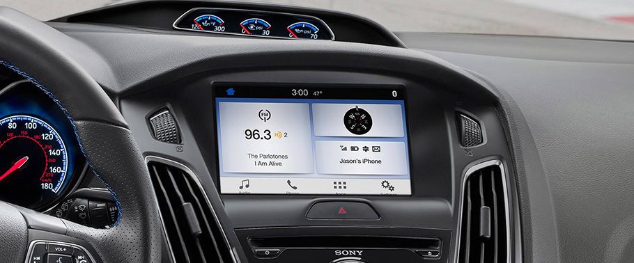 Focus RS 2018 touch screen