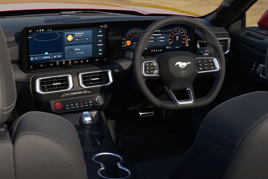 Ford Mustang Dashboard View