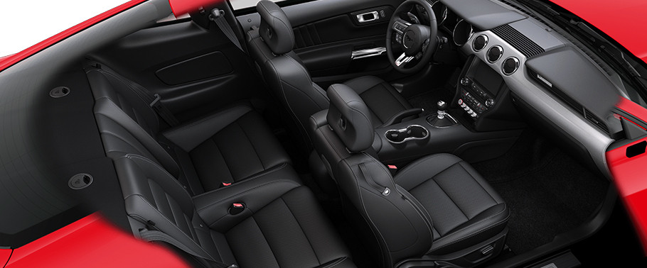 Ford Mustang (2012-2018) Front And Rear Seats Together