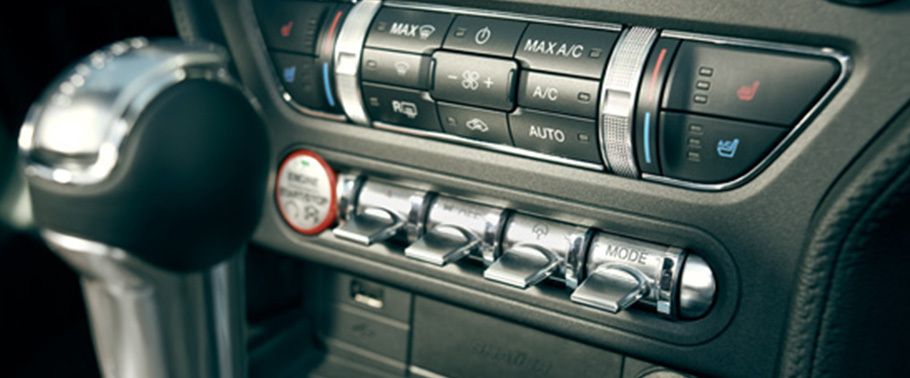 Side AC Controls of Ford Mustang (2012-2018)