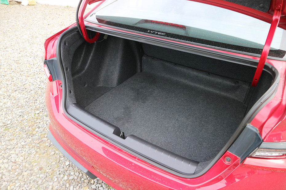 Honda City Storage Closer View Honda City storage closer view