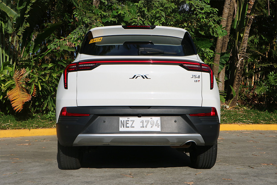 JAC JS4 Full Rear View JAC JS4 full rear view