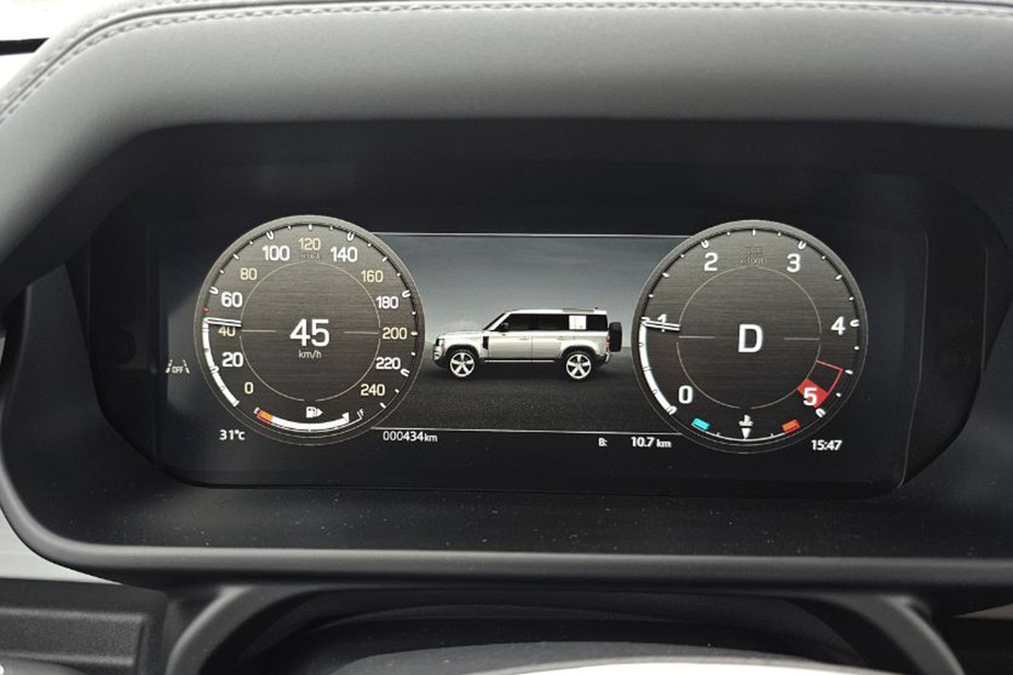 Land Rover Defender 110 tachometer Land Rover Defender 110 tachometer