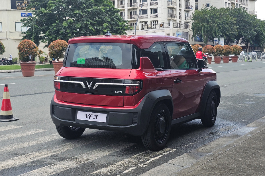 VinFast VF 3 Rear Angle View VinFast VF 3 Rear Angle View
