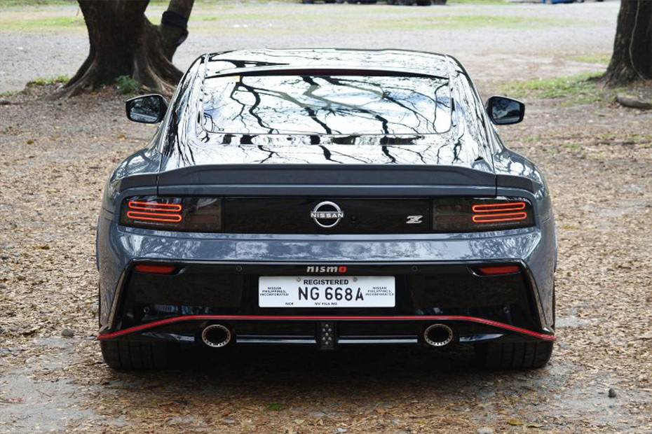 Nissan Z Full Rear View Nissan Z full rear view